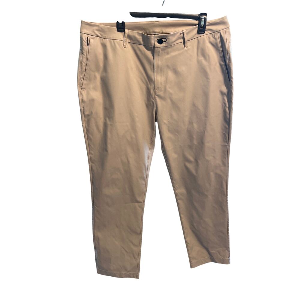 Public Rec Men’s Khaki Trousers. Size 37x30